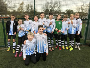 U12 Players Celebrate 100 Appearances for City