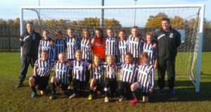 Southwell City U12 Girls win the Autumn Winter League!