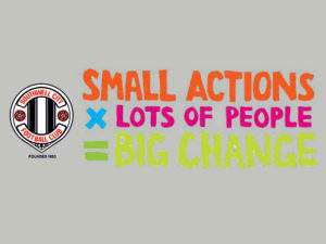 Small Actions x Lots Of People = BIG CHANGE