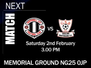 Next: Gedling Southbank (Home)