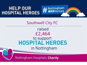 City raise £2,464 for Nottingham NHS Hospitals