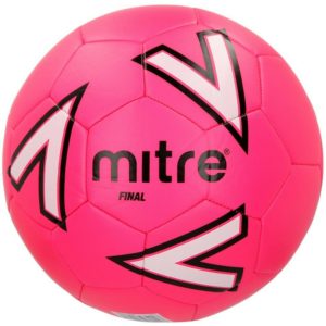Mitre Final Size 5 Football - Pink